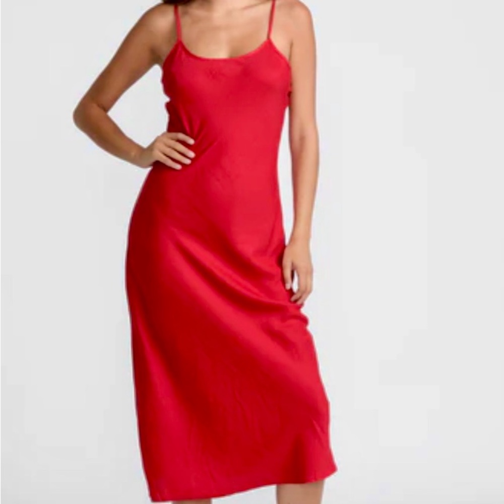 Linen Slip Dress